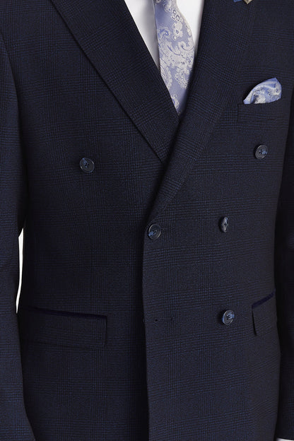 Regent - Navy Double-breasted Blazer