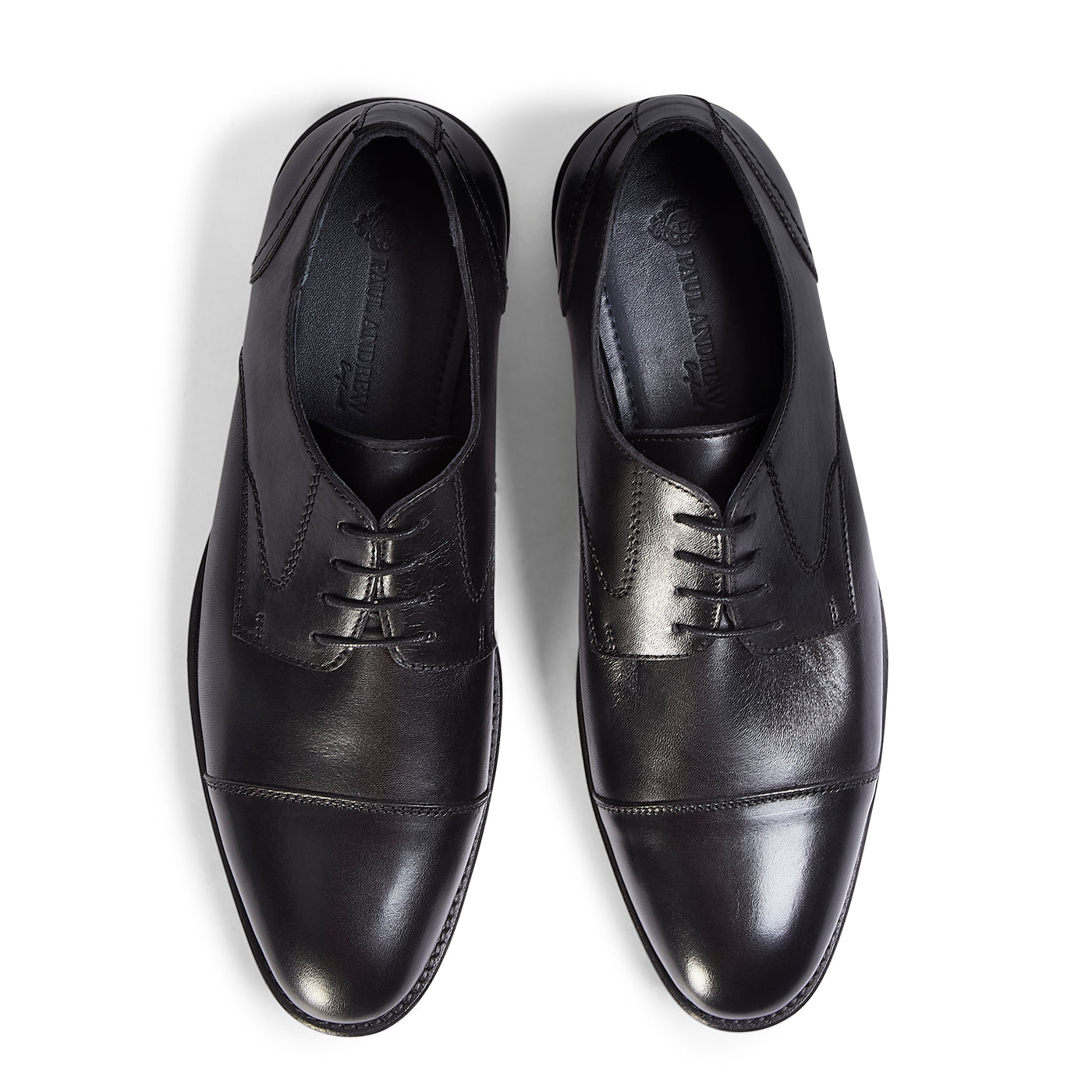Regent - Black Leather Oxford Shoe