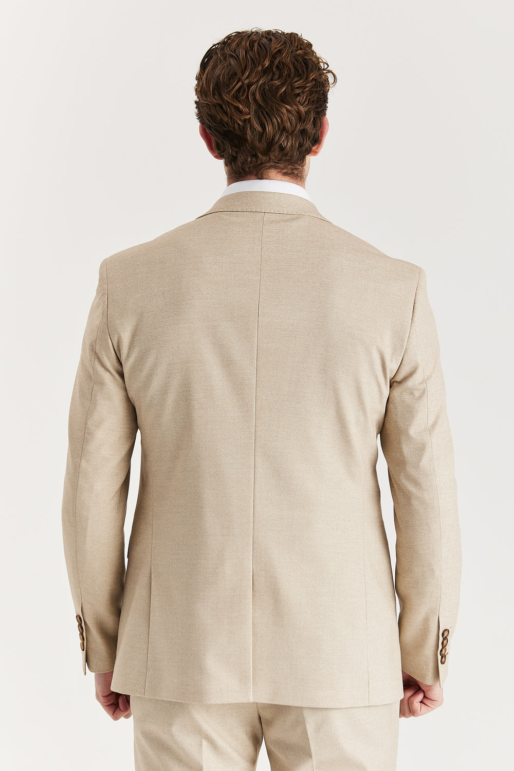 Belmont Beige Men's Two Piece Suit