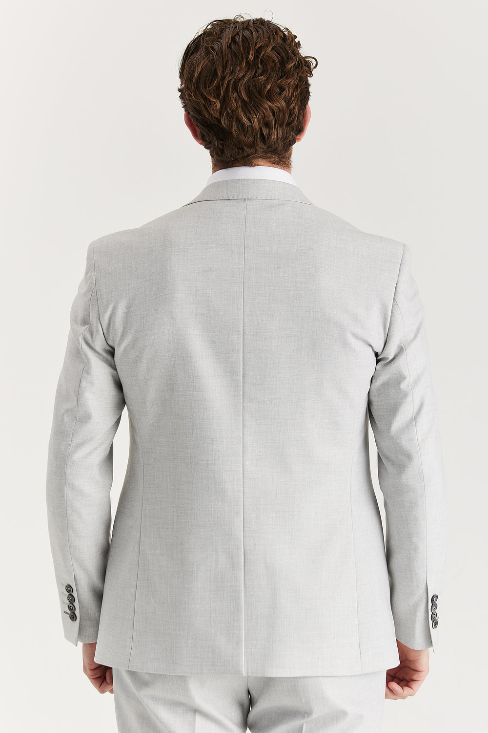 Belmont Silver Men's Two Piece Suit