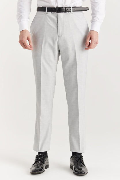 Belmont Silver Men's Two Piece Suit