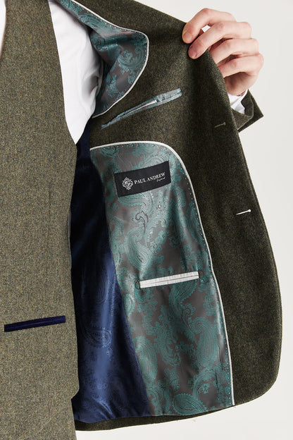 Oscar Green Tweed Three Piece Suit