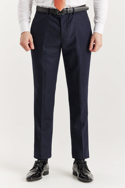 Oscar Navy Tweed Two Piece Suit
