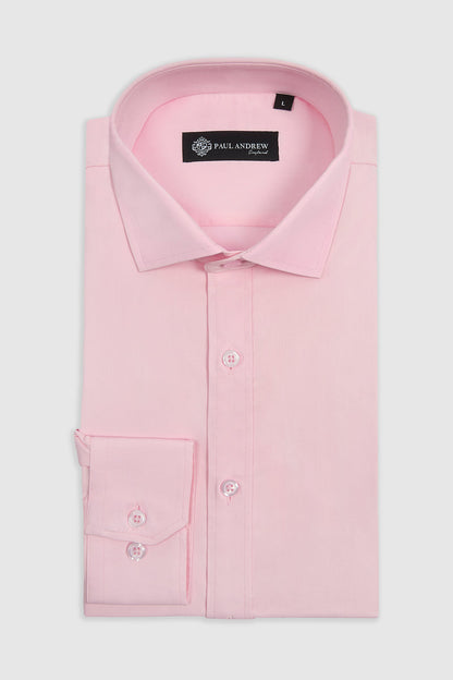 Oliver - Pink Cutaway Collar Shirt