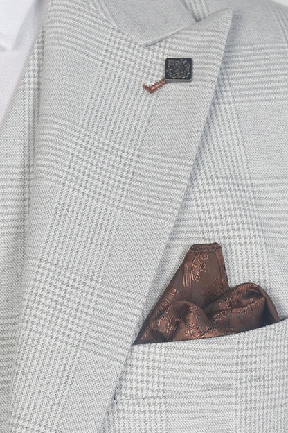 Mark -Men's Stone Check Blazer