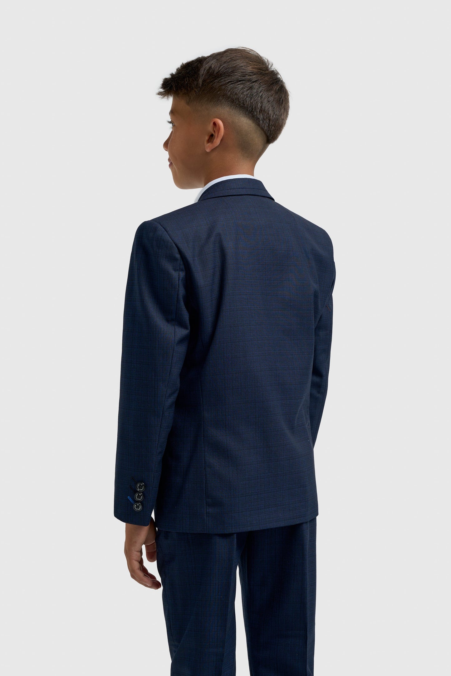 Boys Navy Plain Suit