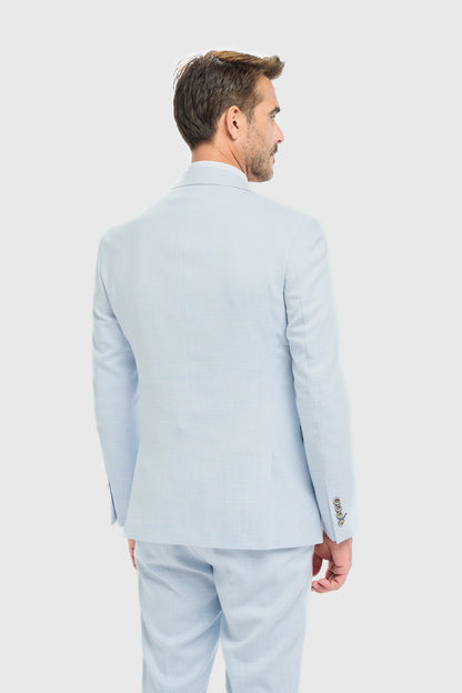 Tropez Sky Three Piece Suit