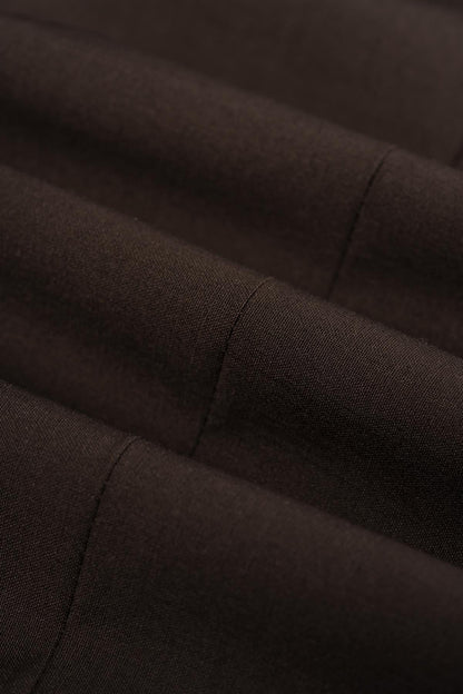 Bond Wool Rich Auburn Three Piece Suit