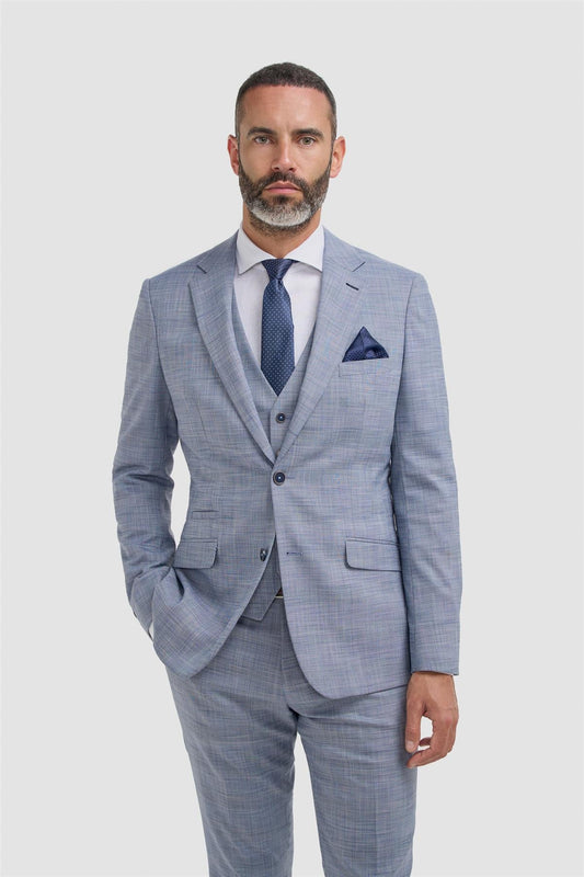 Camden Blue Three Piece Suit