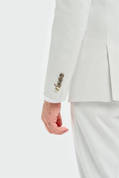 Tropez Slate Three Piece Suit