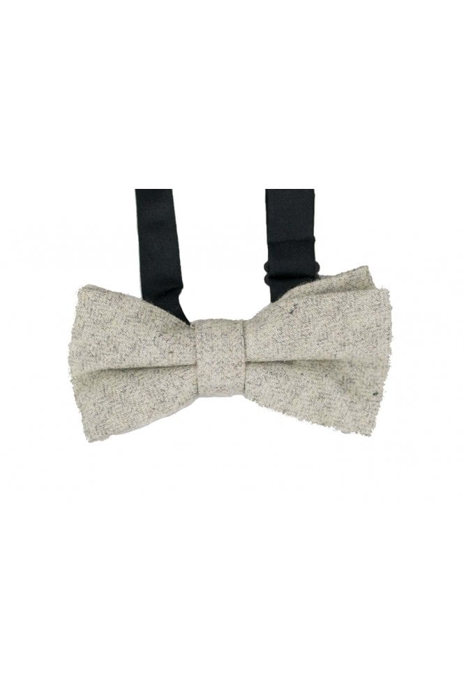 Martez Light Grey Bow Tie Set by Cavani
