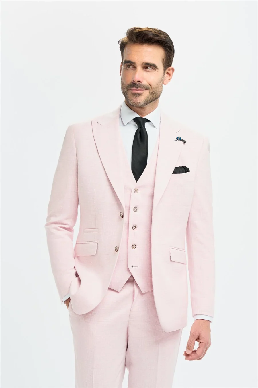Tropez Muave Three Piece Suit by Cavani
